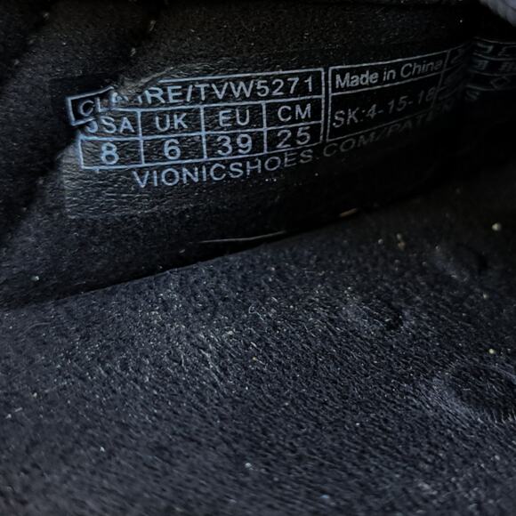 Vionic Black Flats - Picture 5 of 8